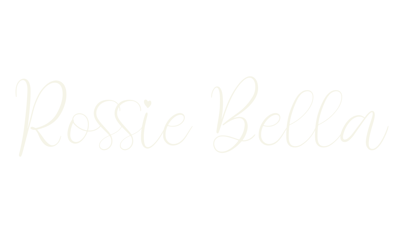 Rossie Bella, script font preview