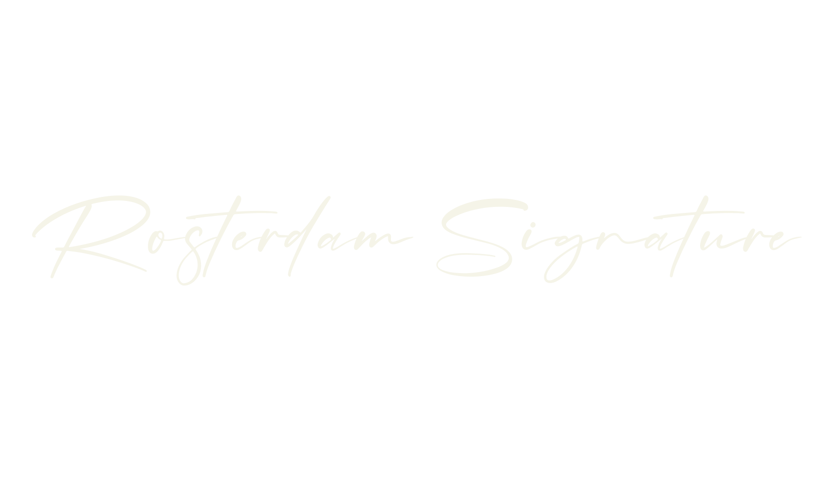 Rosterdam Signature, script font preview