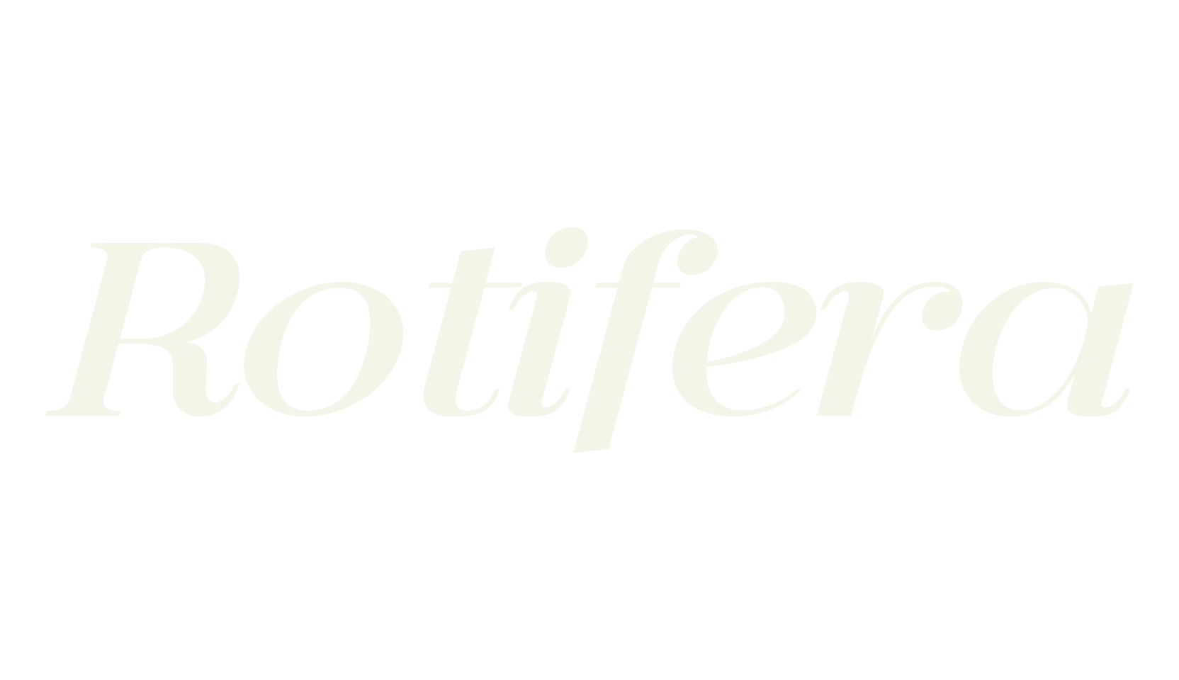Rotifera, modern font preview