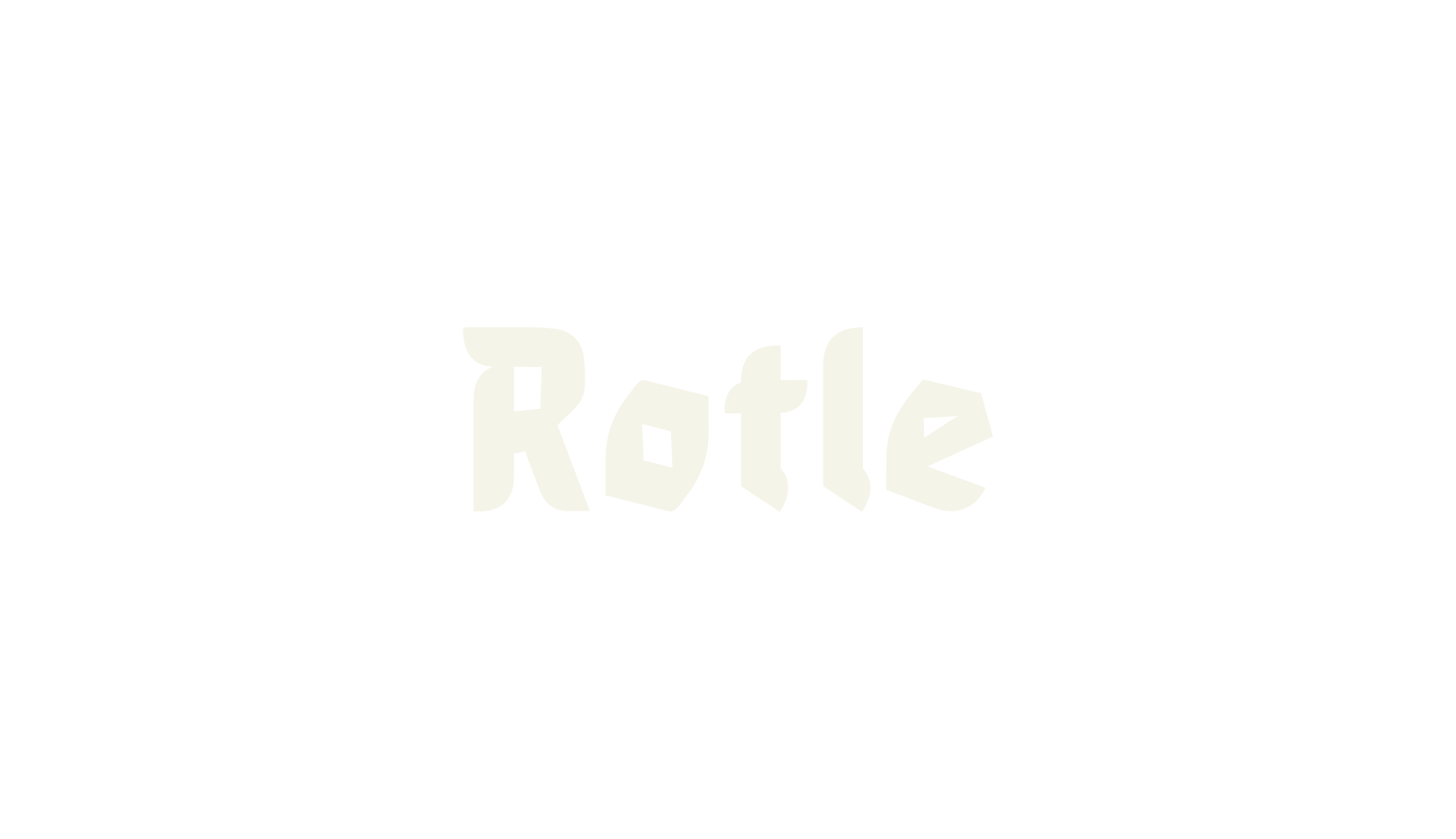 Rotle, tattoo font preview