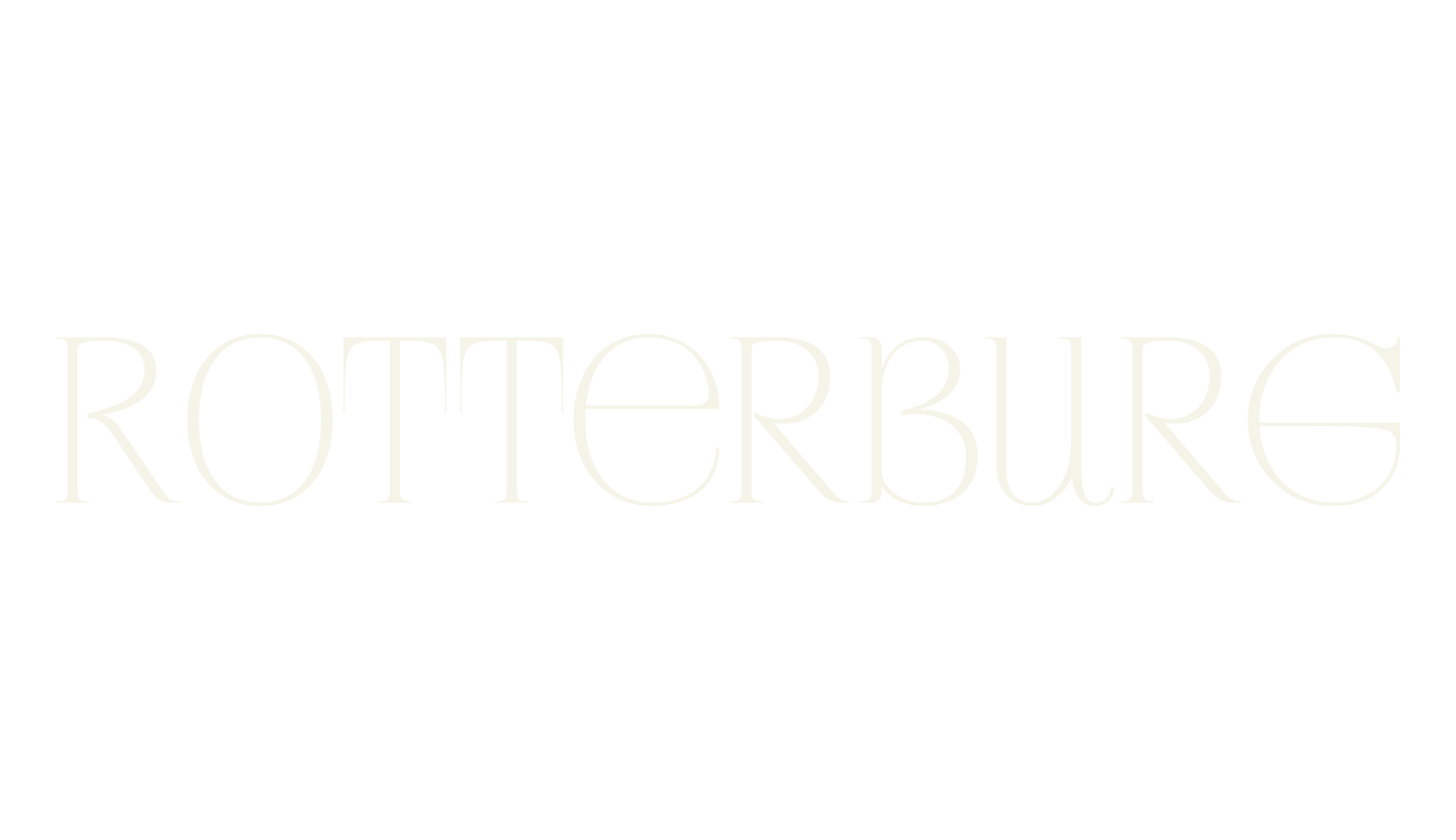 Rotterburg, tall font preview