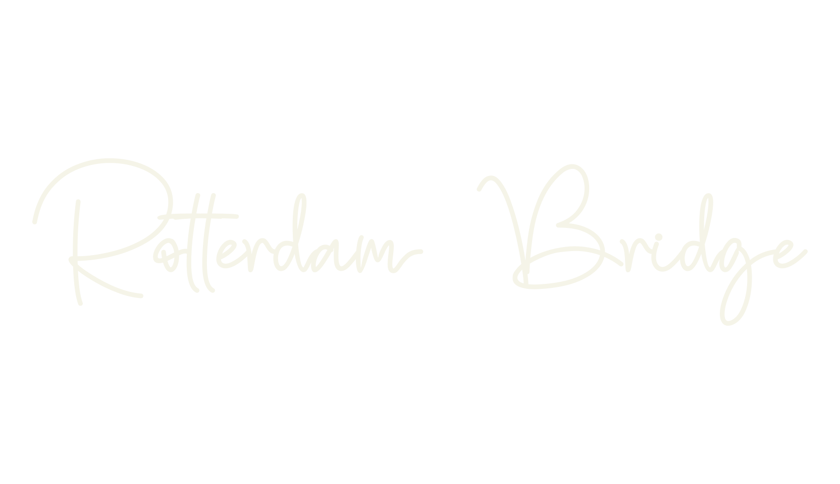 Rotterdam Bridge, christmas font preview