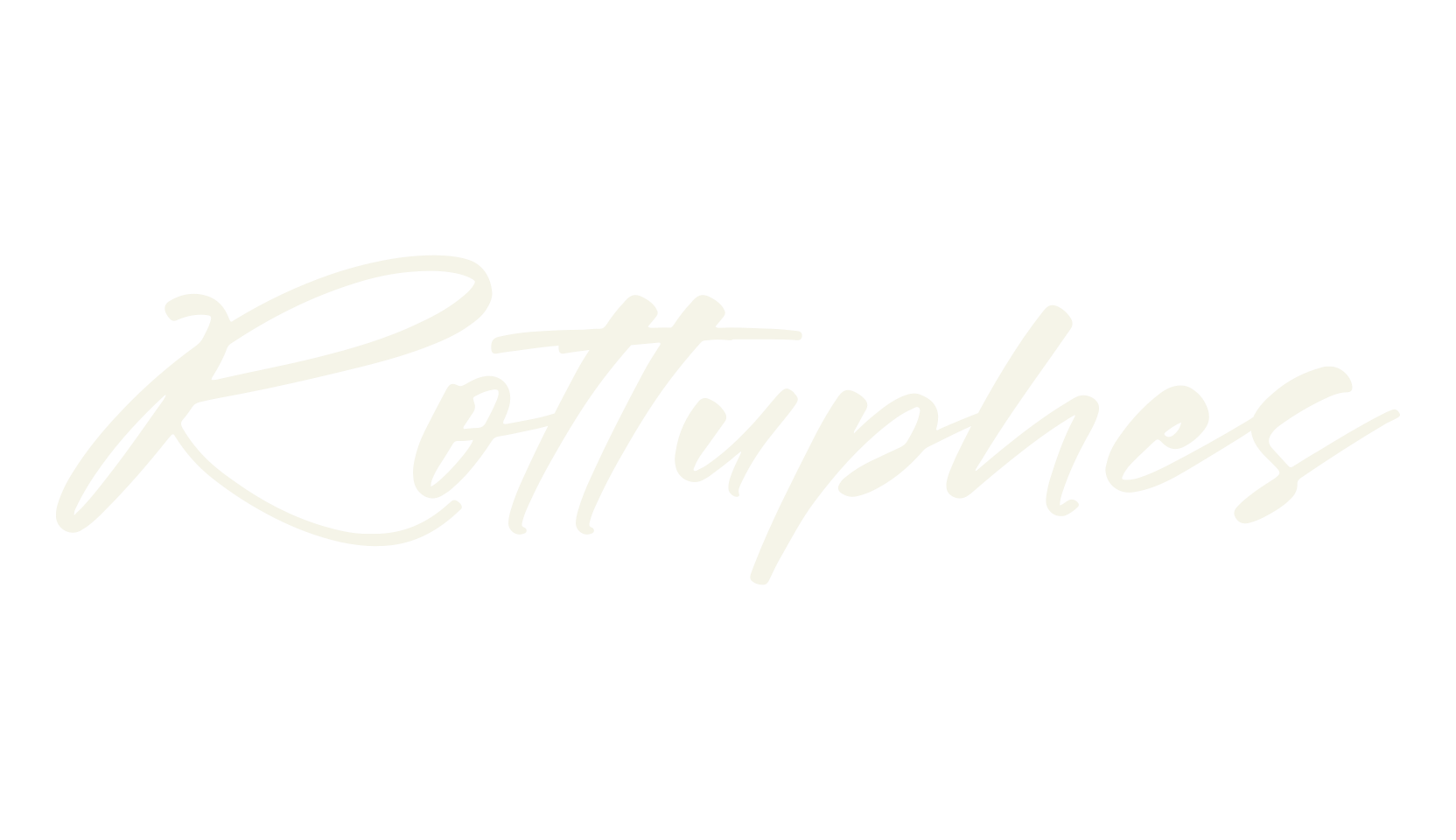 Rottuphes, script font preview