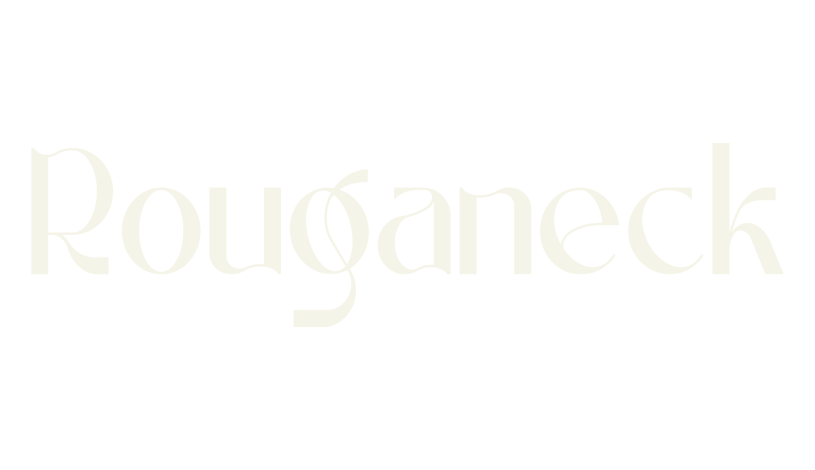 Rouganeck, sans font preview