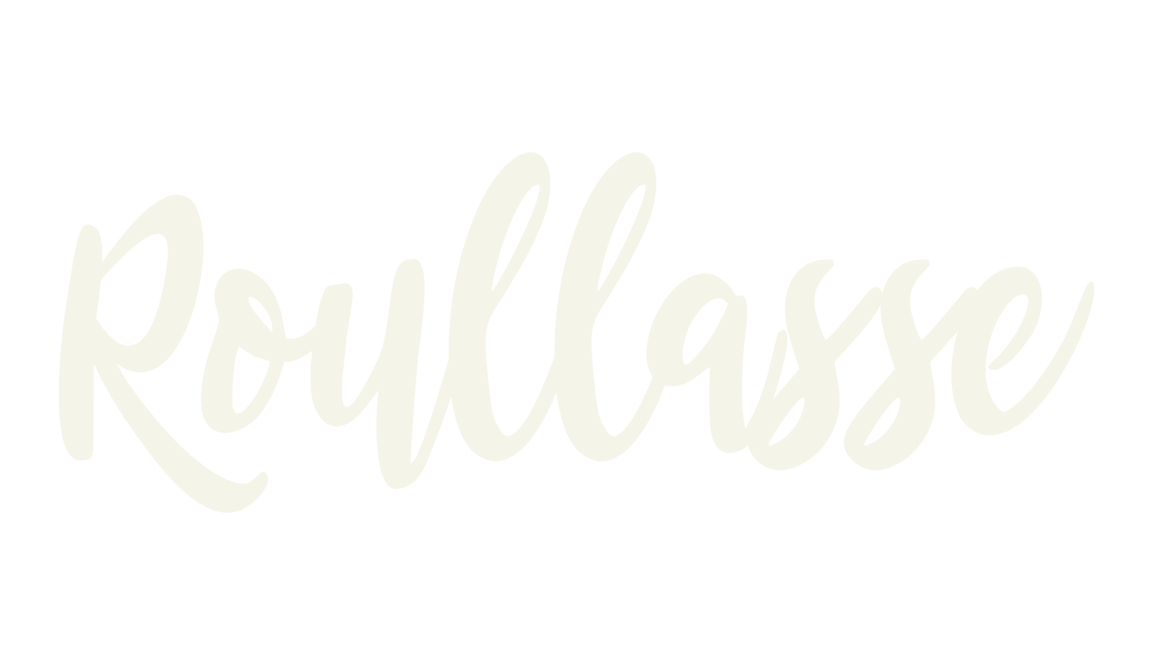 Roullasse, logo font preview