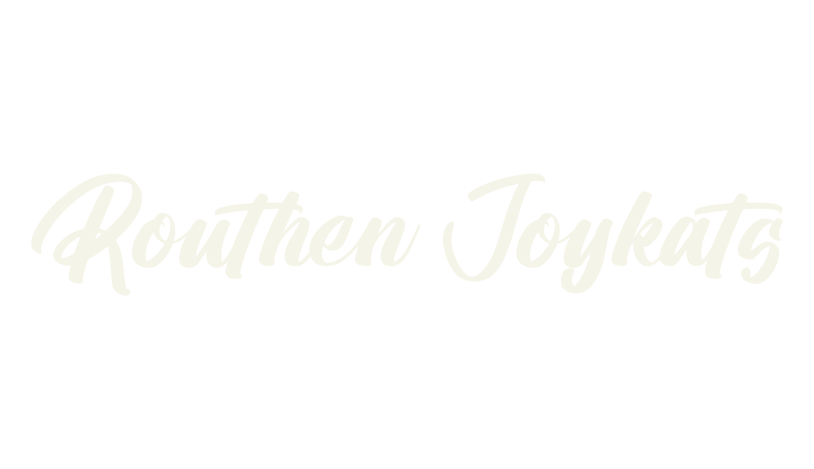 Routhen Joykats, script font preview