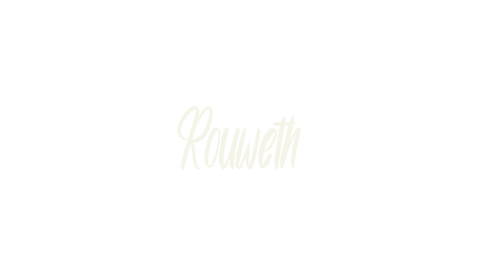 Rouweth, fancy font preview