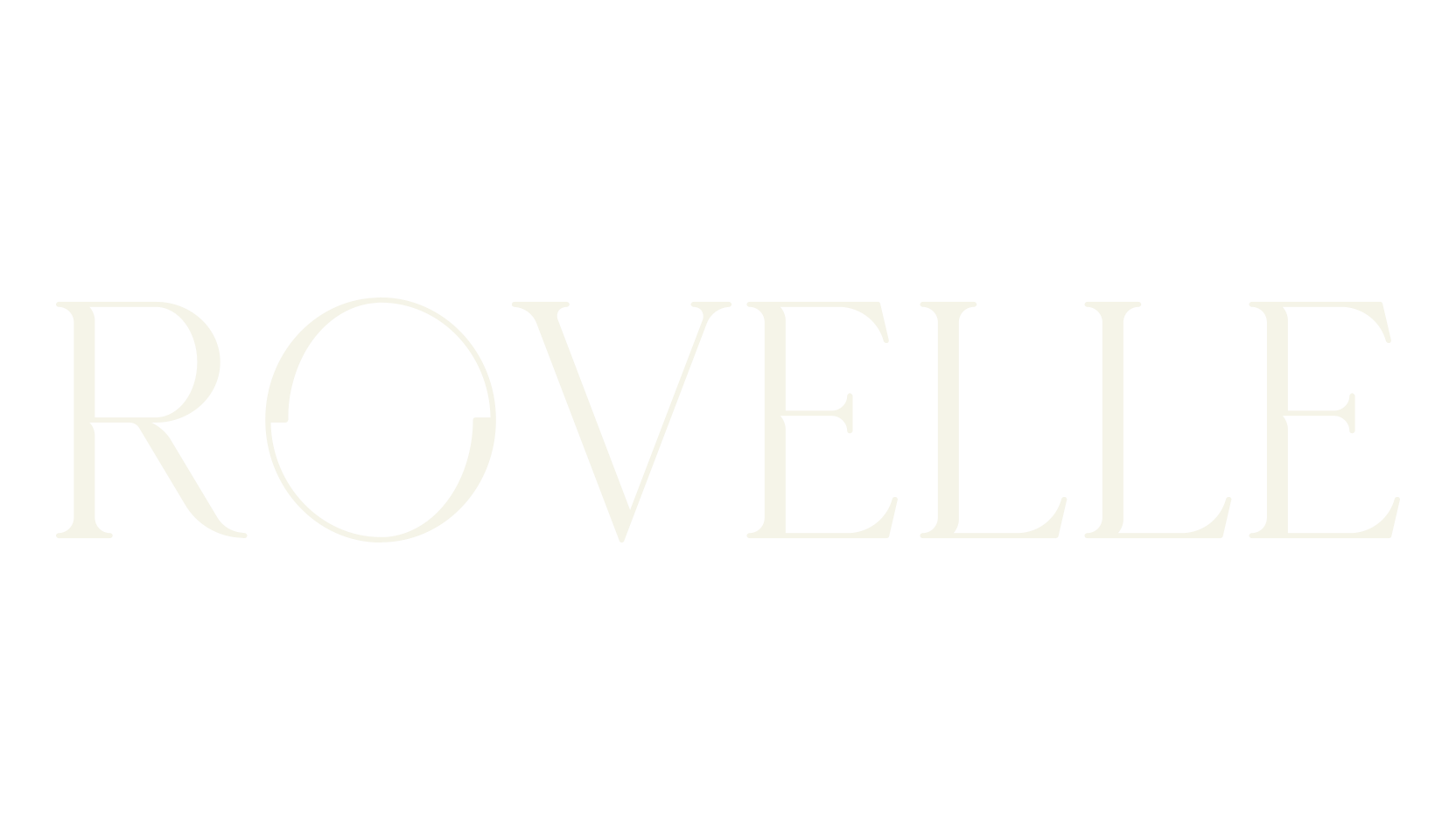 Rovelle, serif font preview
