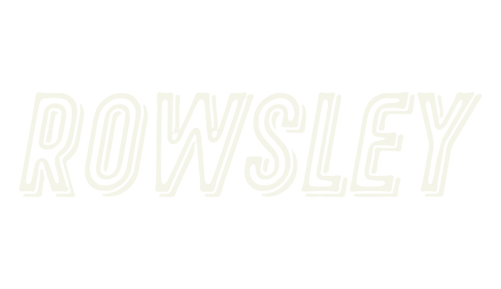 Rowsley, old english font preview