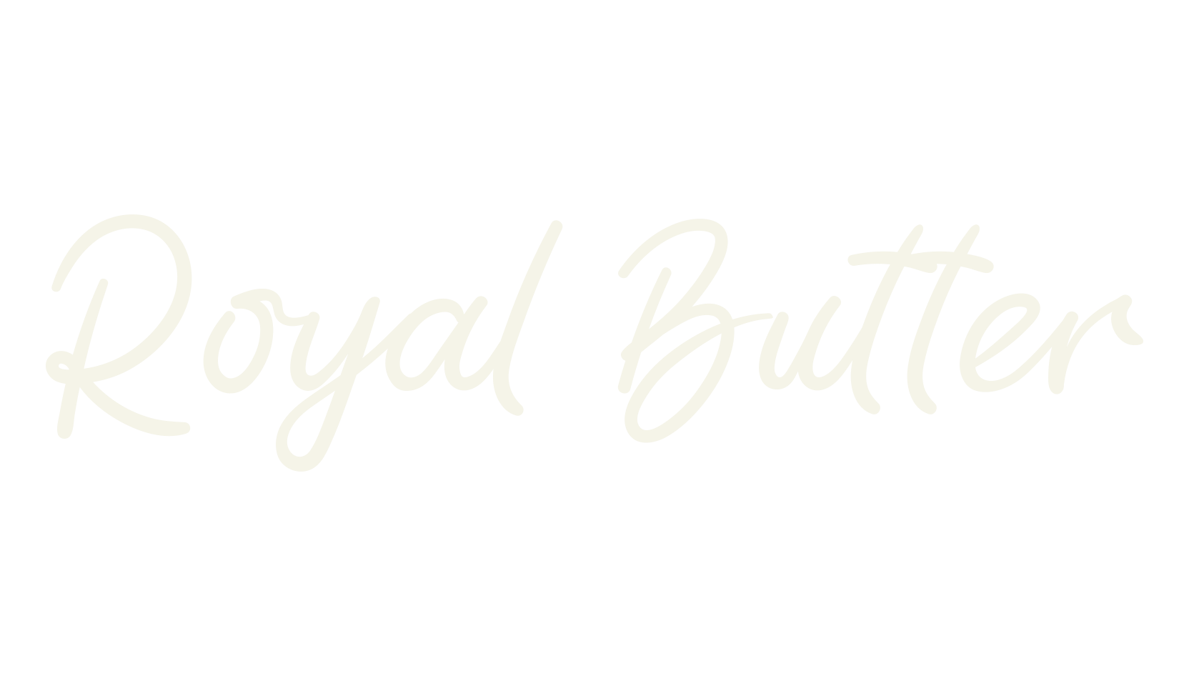 Royal Butter, calligraphy font preview