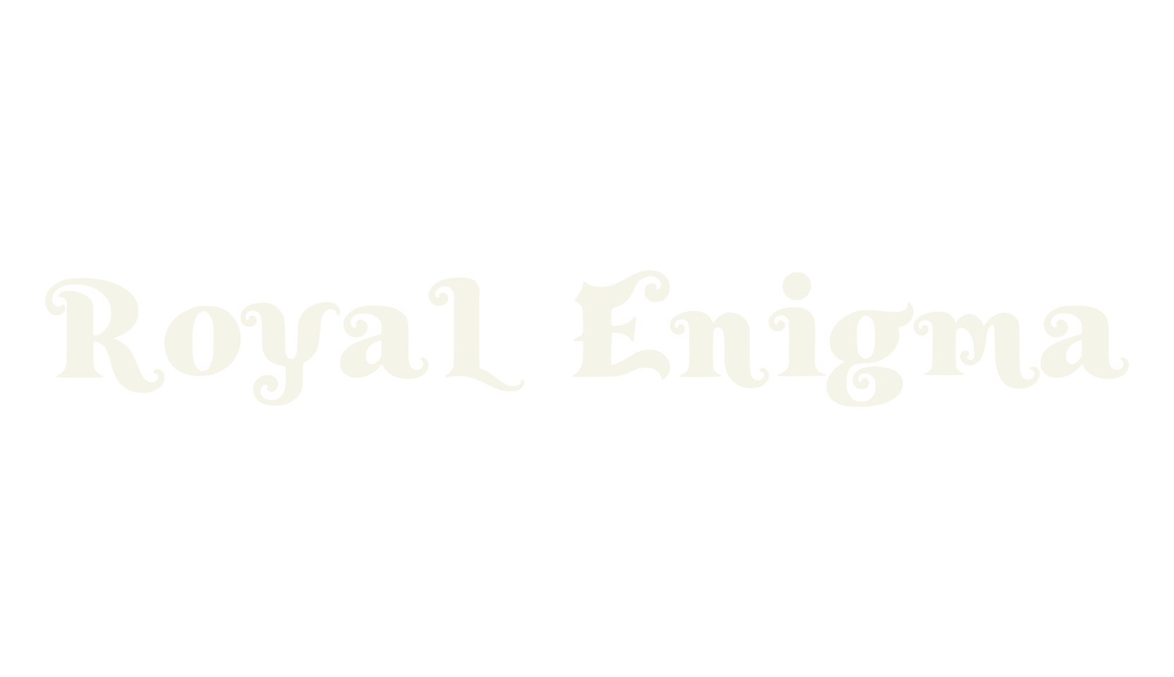 Royal Enigma, retro font preview
