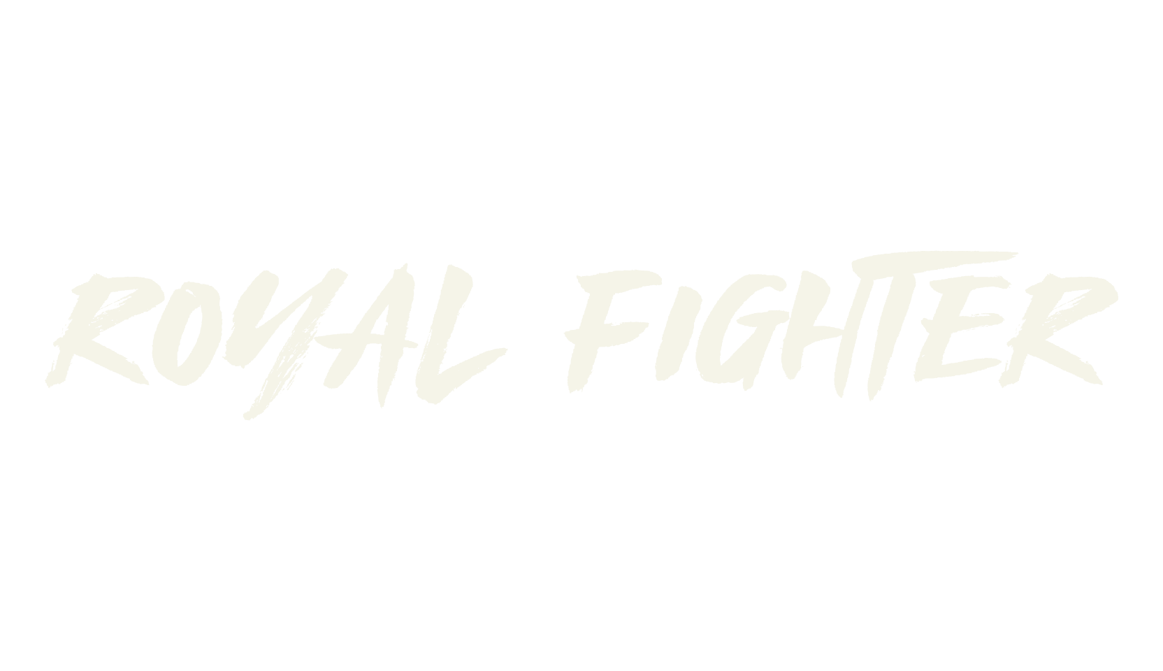 Royal Fighter, handwritten font preview