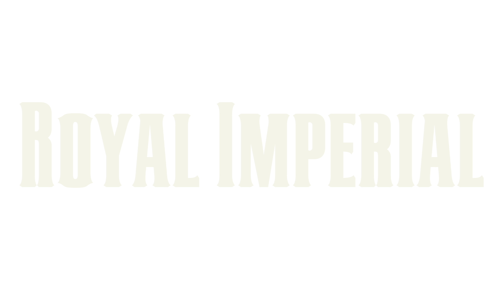 Royal Imperial, wild west font preview