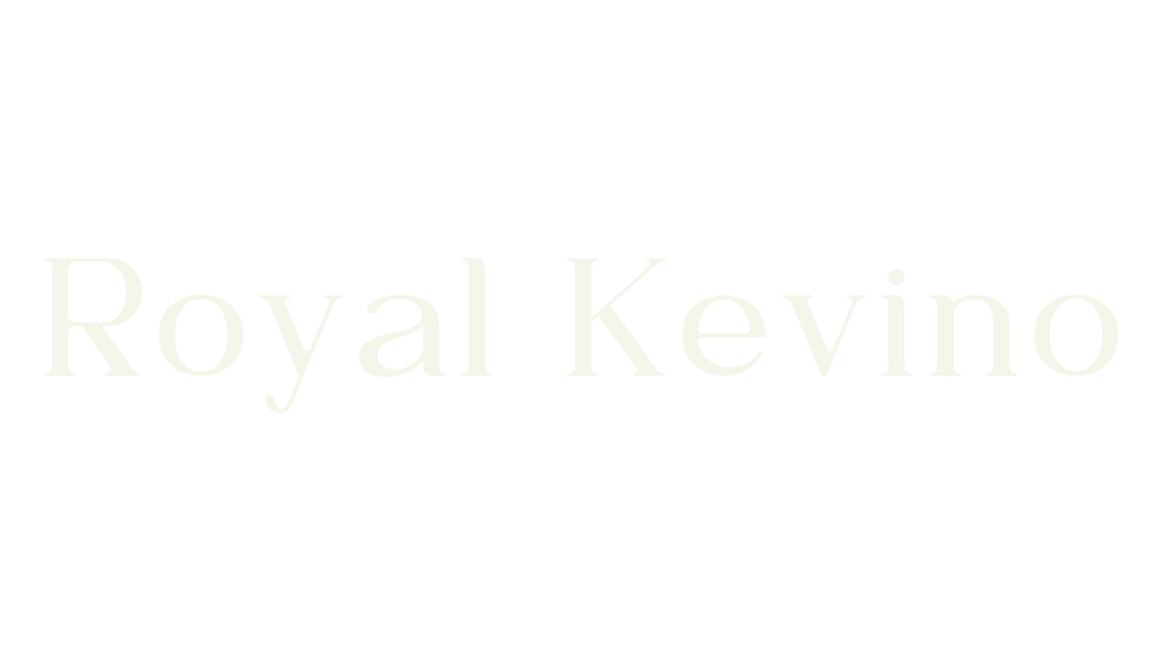 Royal Kevino, design font preview