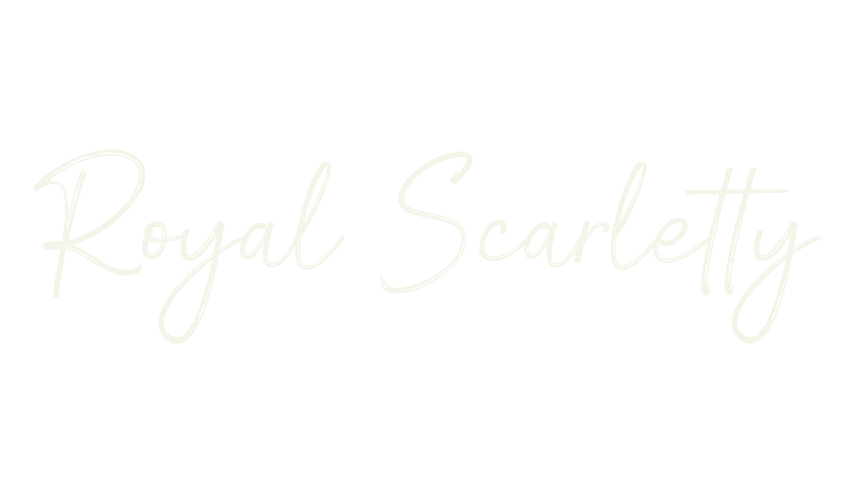 Royal Scarletty, calligraphy font preview