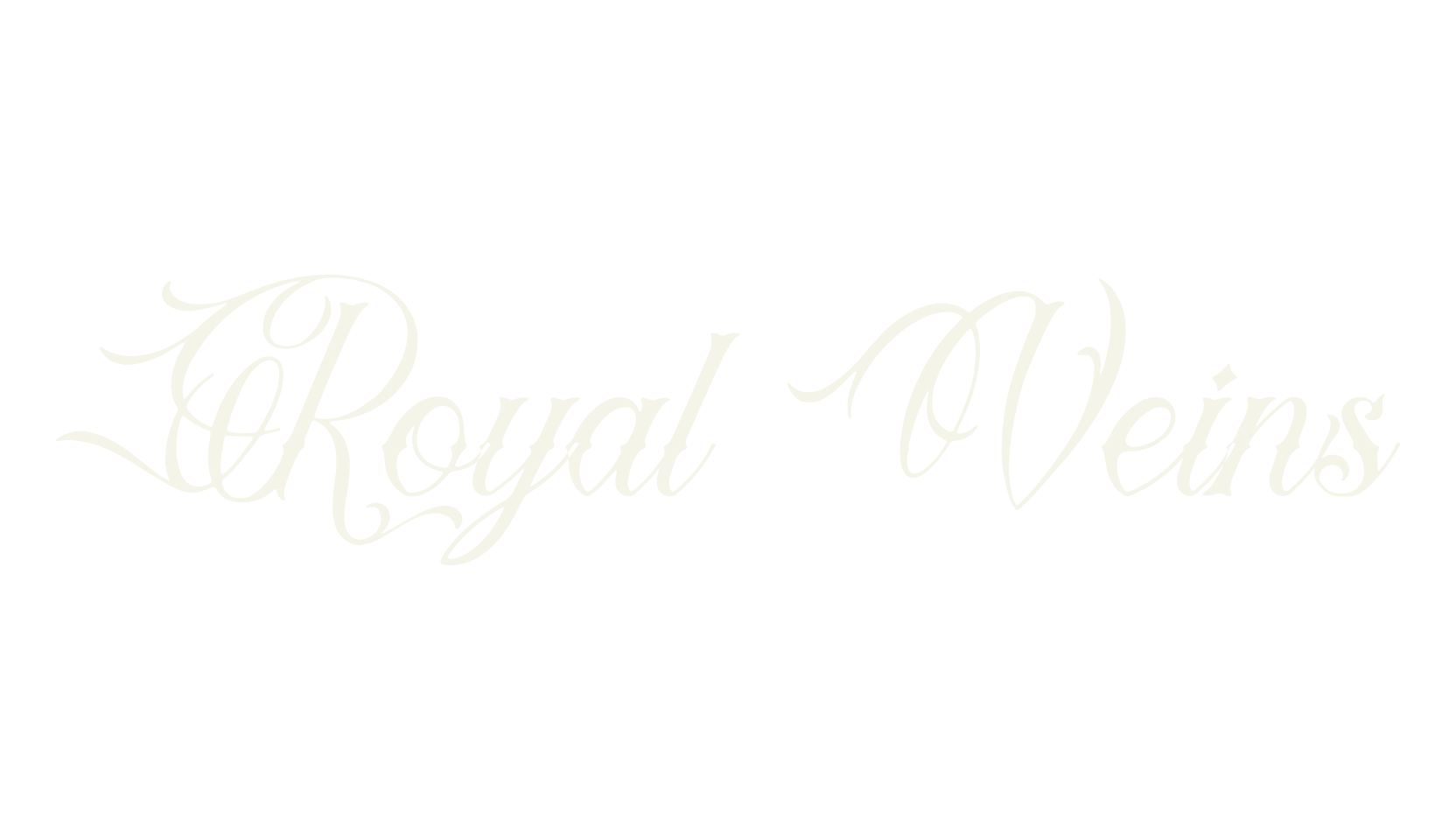 Royal Veins, tattoo font preview