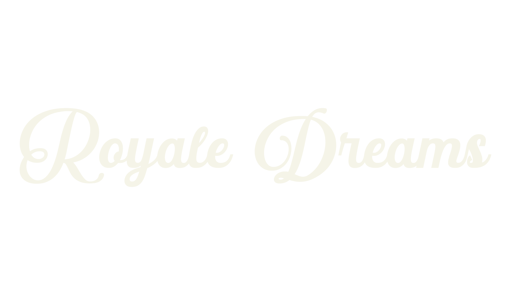 Royale Dreams, fashion script font preview
