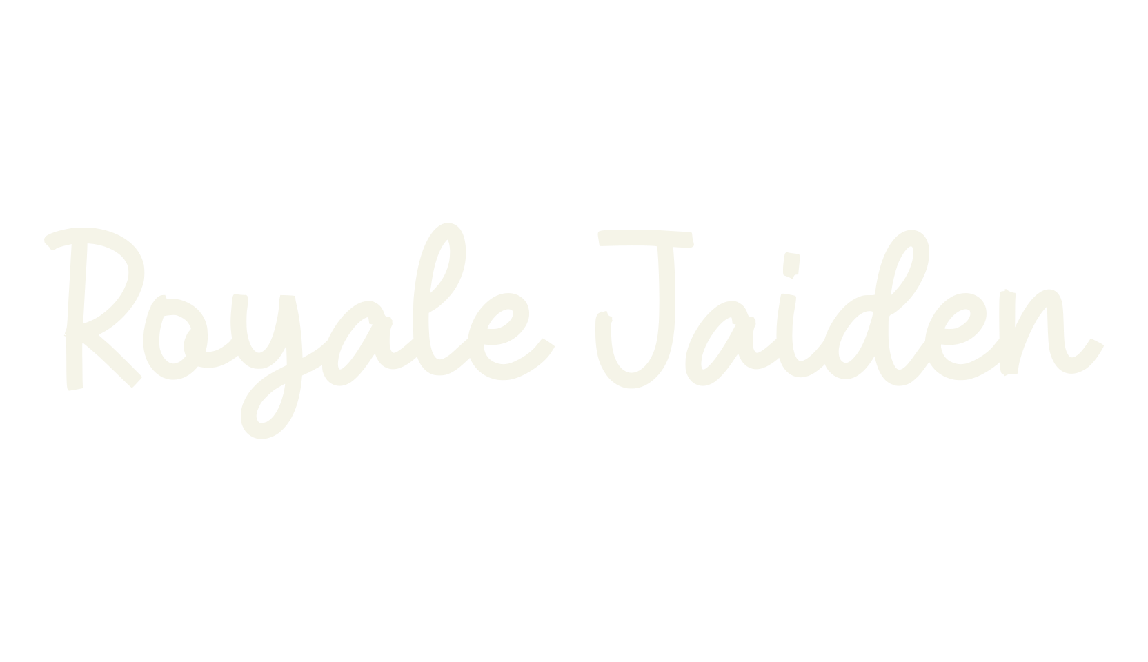 Royale Jaiden, fashion sign font preview