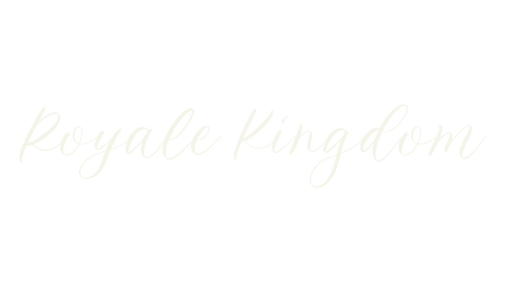 Royale Kingdom, fashion script font preview