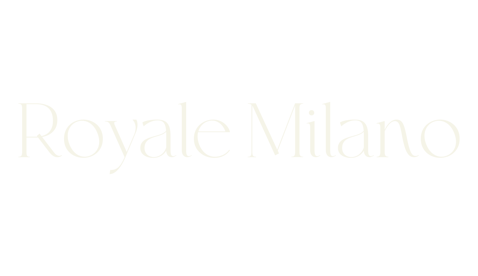 Royale Milano, elegant font preview