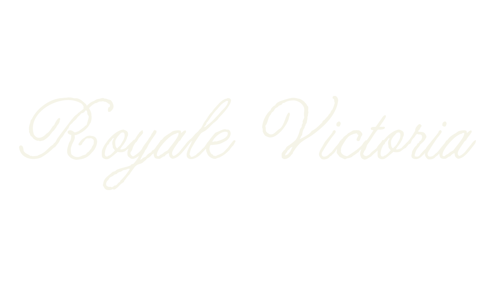 Royale Victoria, cursive font preview
