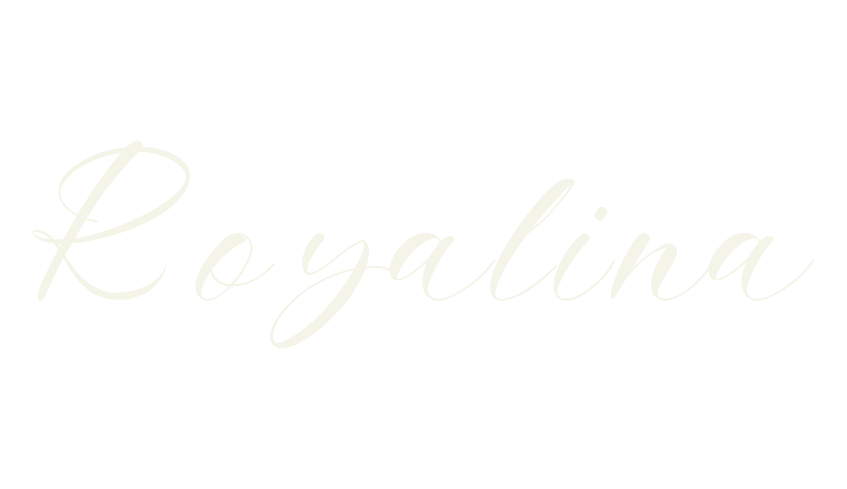 Royalina, calligraphy font preview