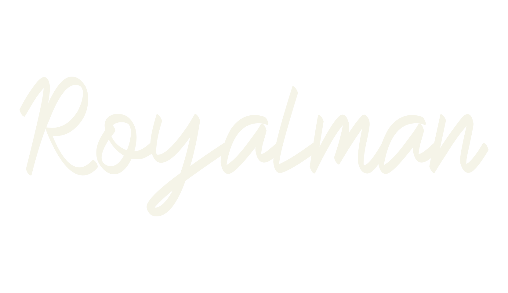 Royalman, cursive font preview