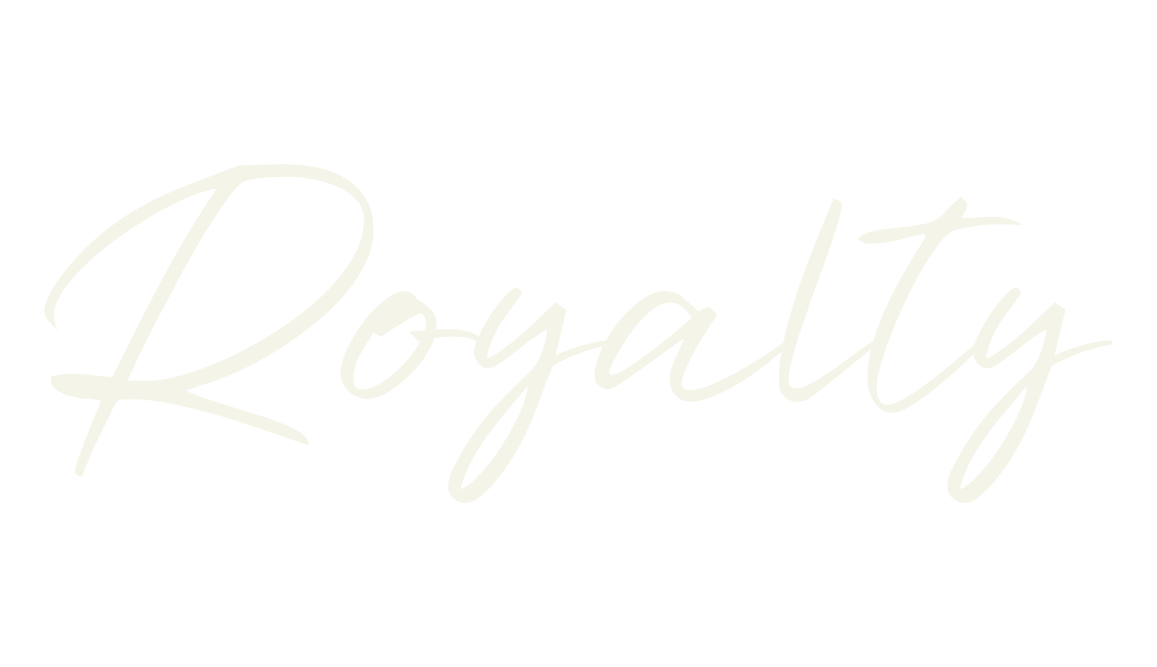 Royalty, fashion script font preview
