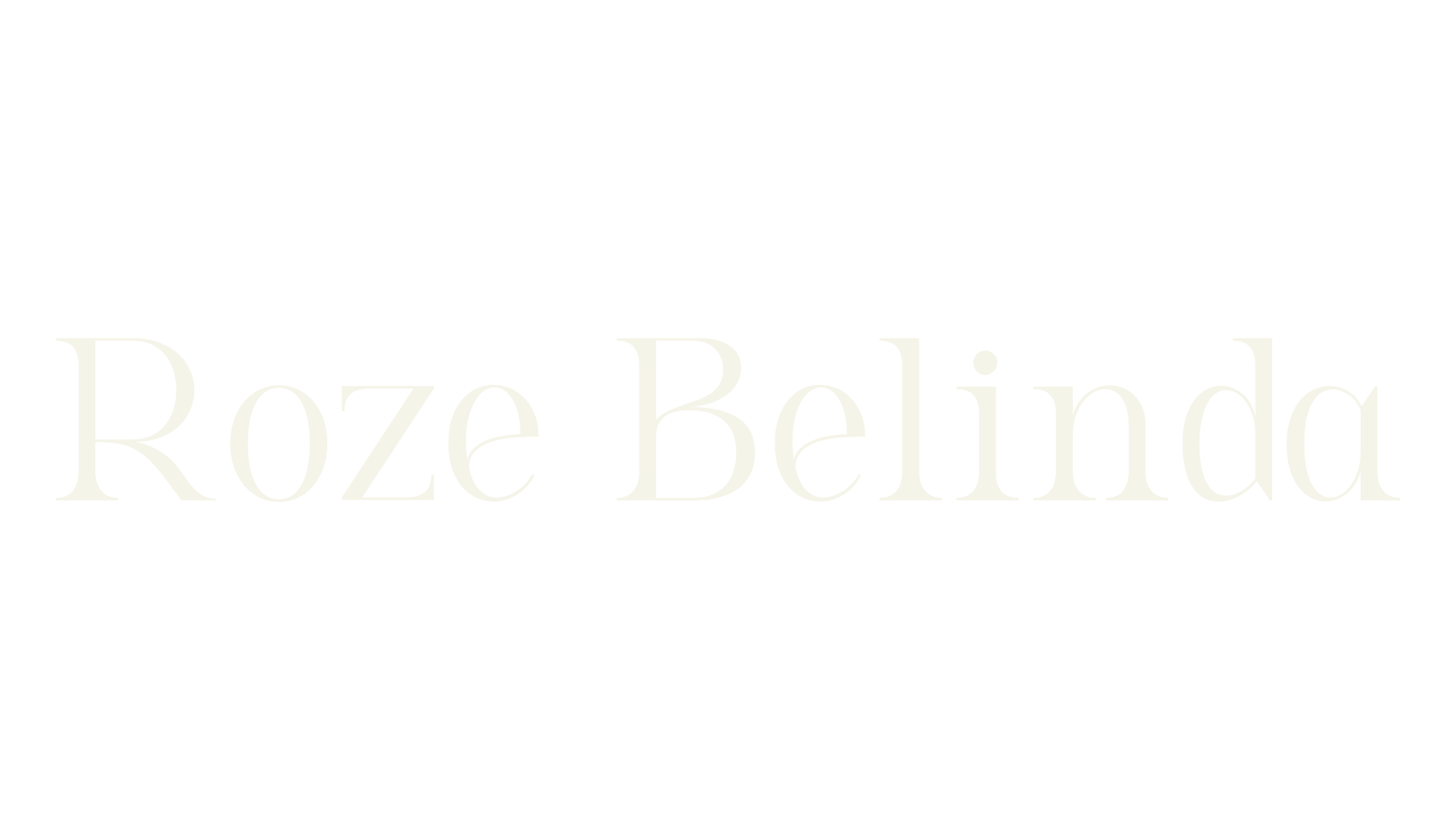 Roze Belinda, script font preview