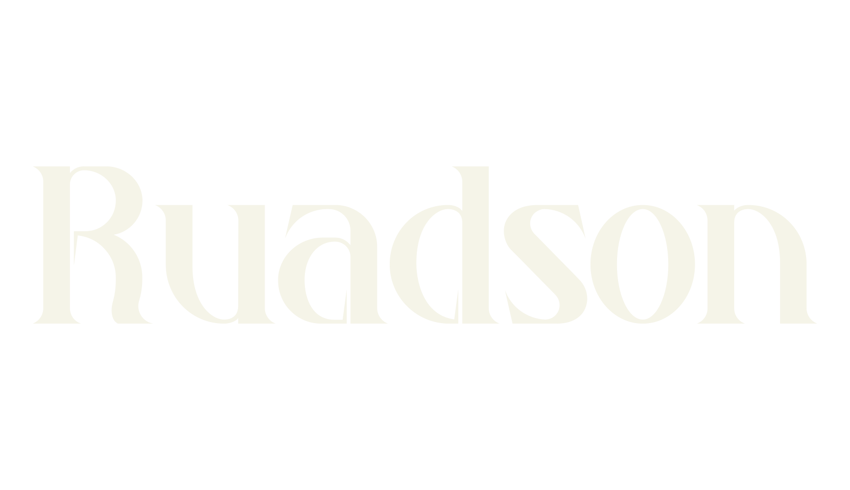 Ruadson, serif font preview