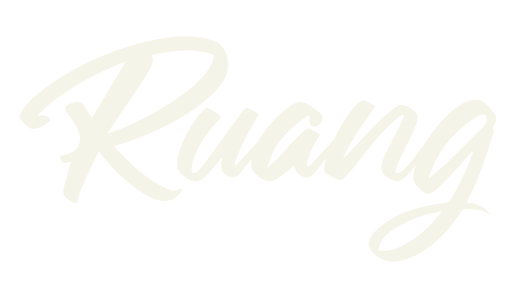 Ruang, fashion script font preview