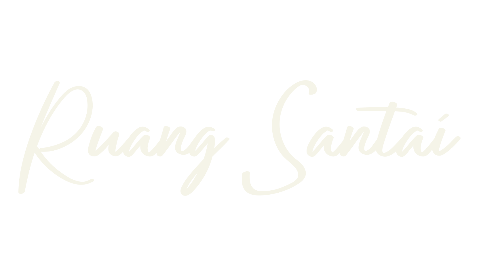Ruang Santai, script font preview