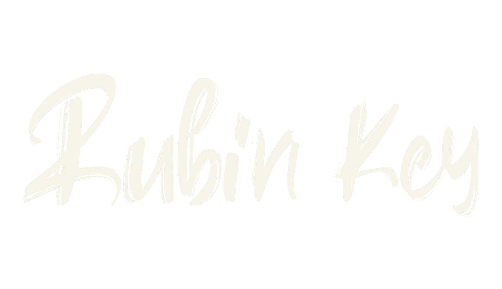 Rubin Key, rubber stamp font preview