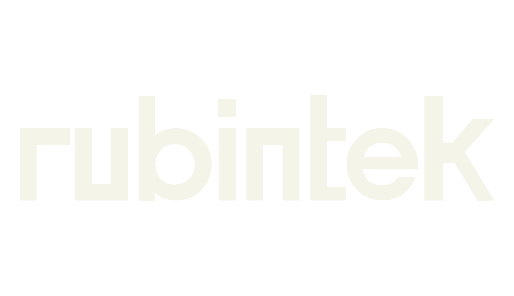rubintek, modern font preview