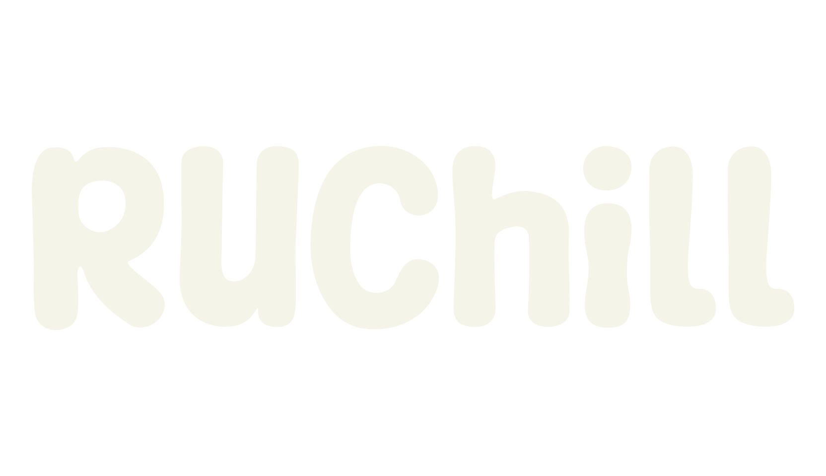 Ruchill, cartoon font preview