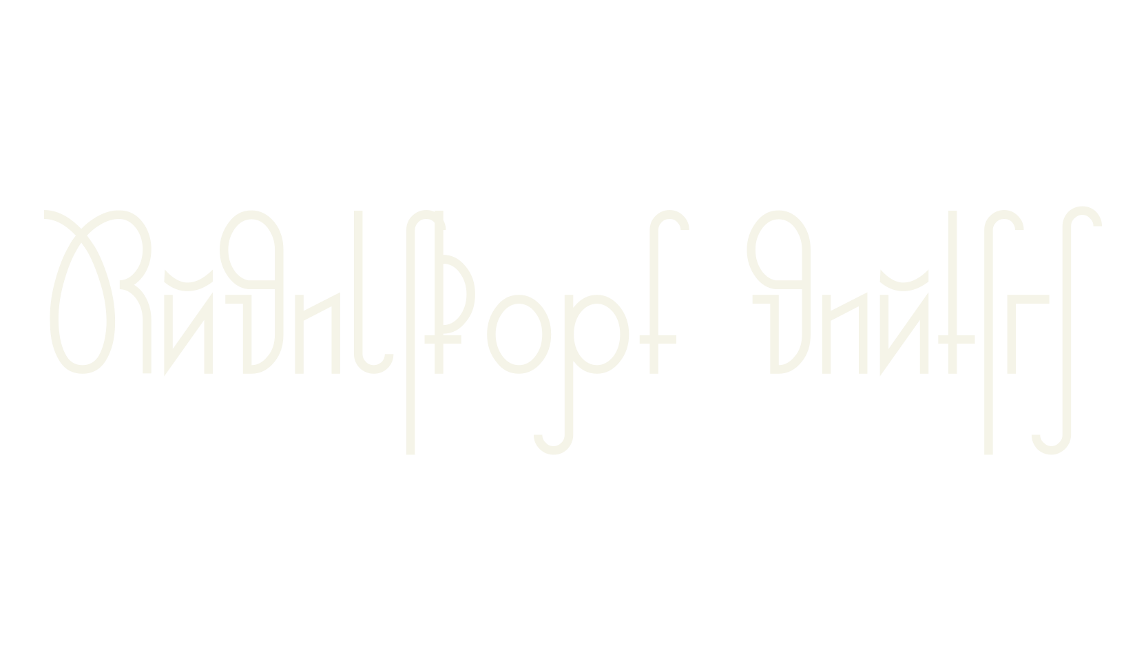 Rudelskopf deutsch, display font preview