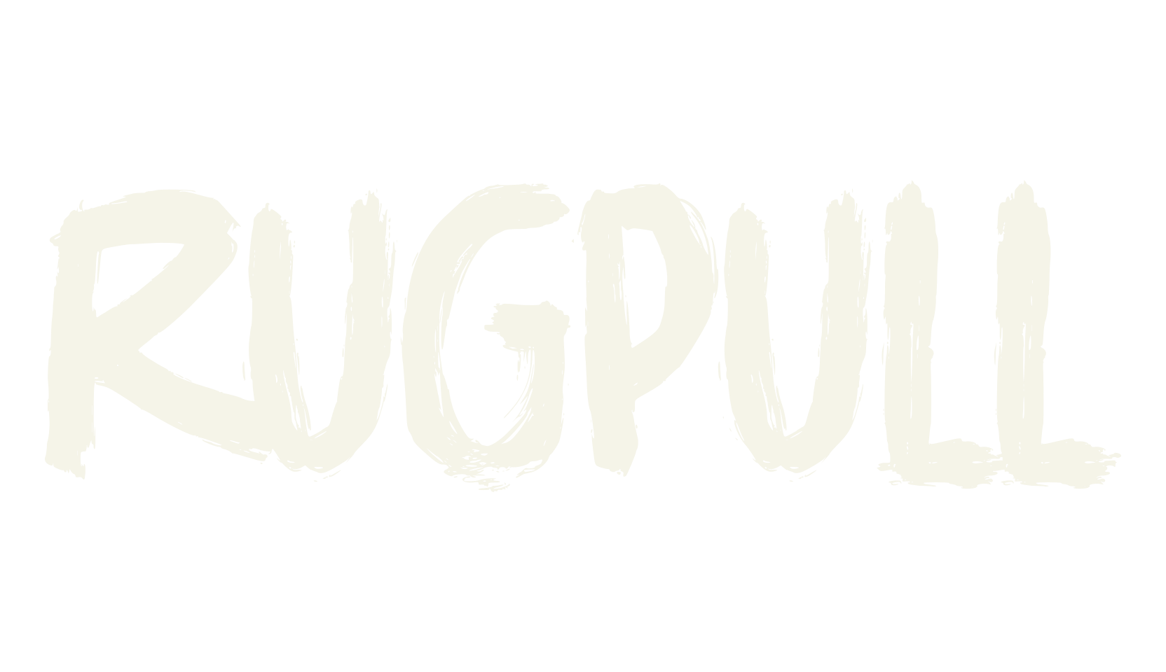 Rugpull, lettering font preview