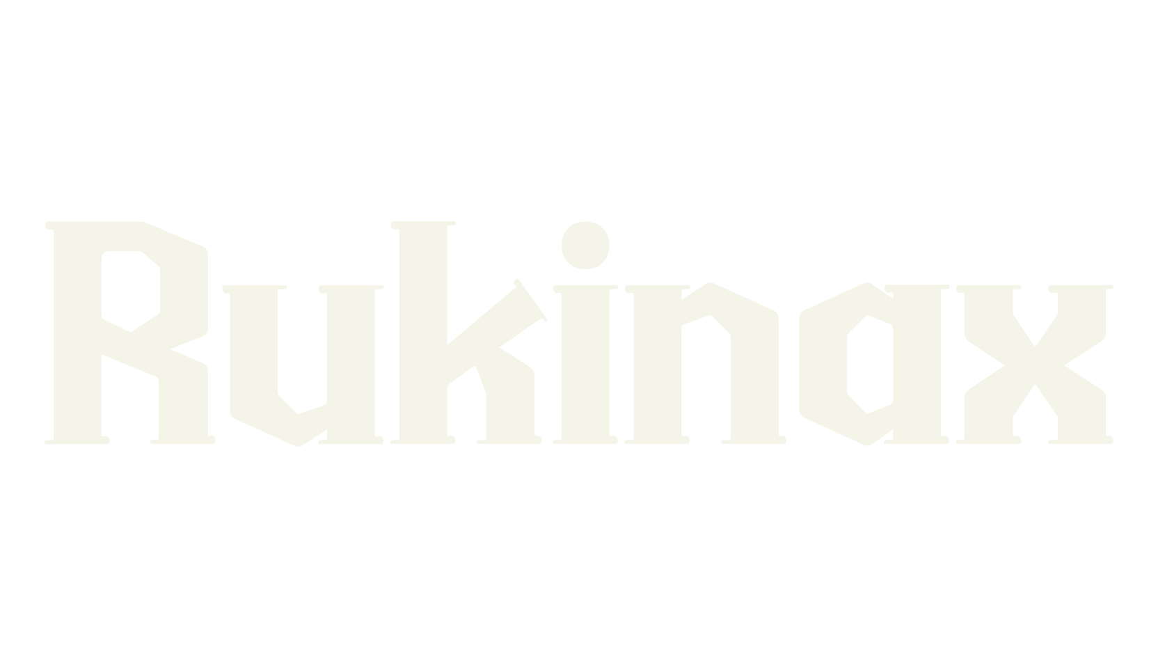 Rukinax, halloween font preview