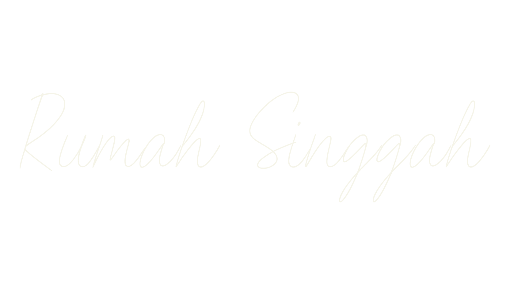 Rumah Singgah, thin font preview