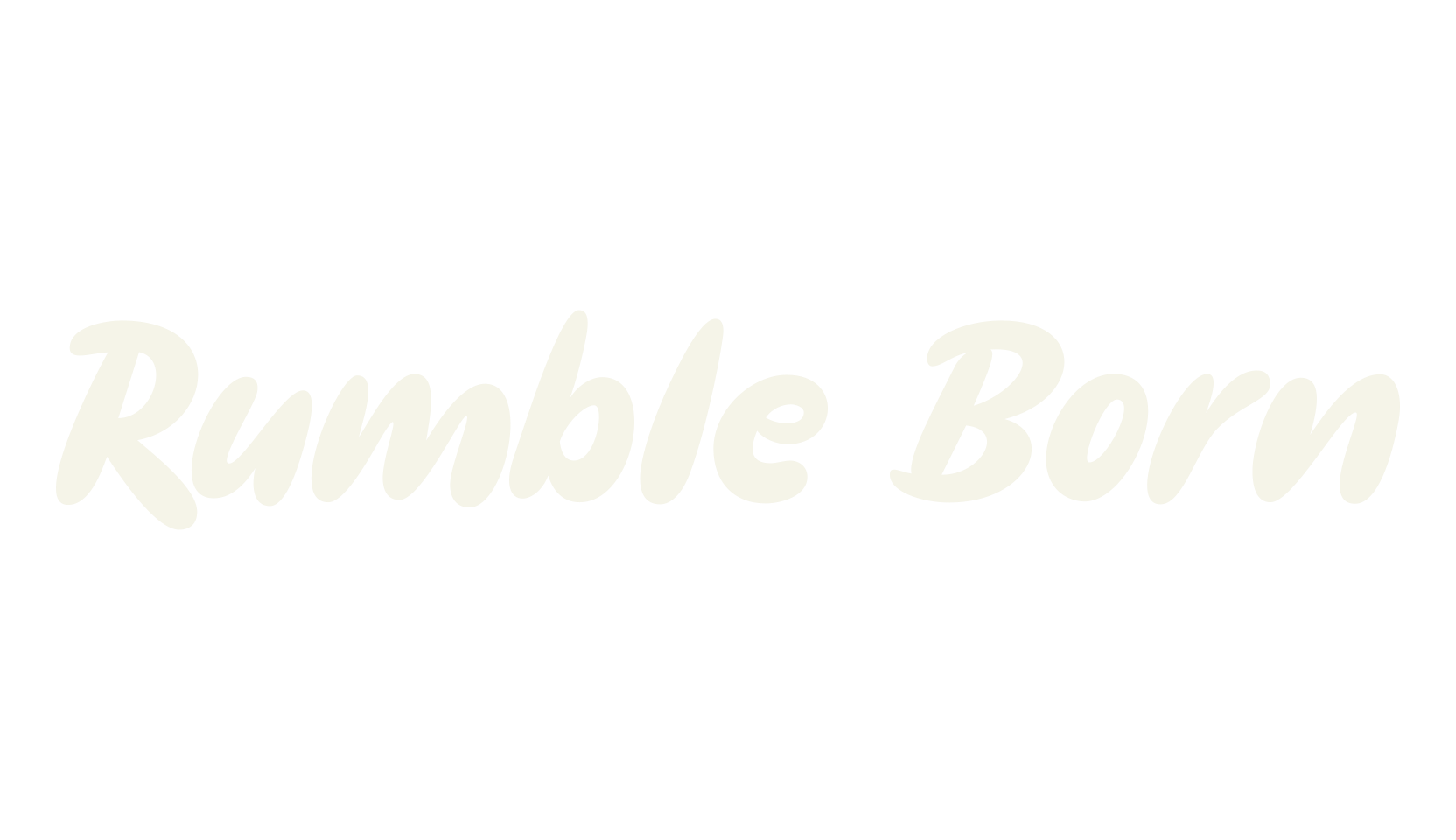Rumble Born, display market font preview