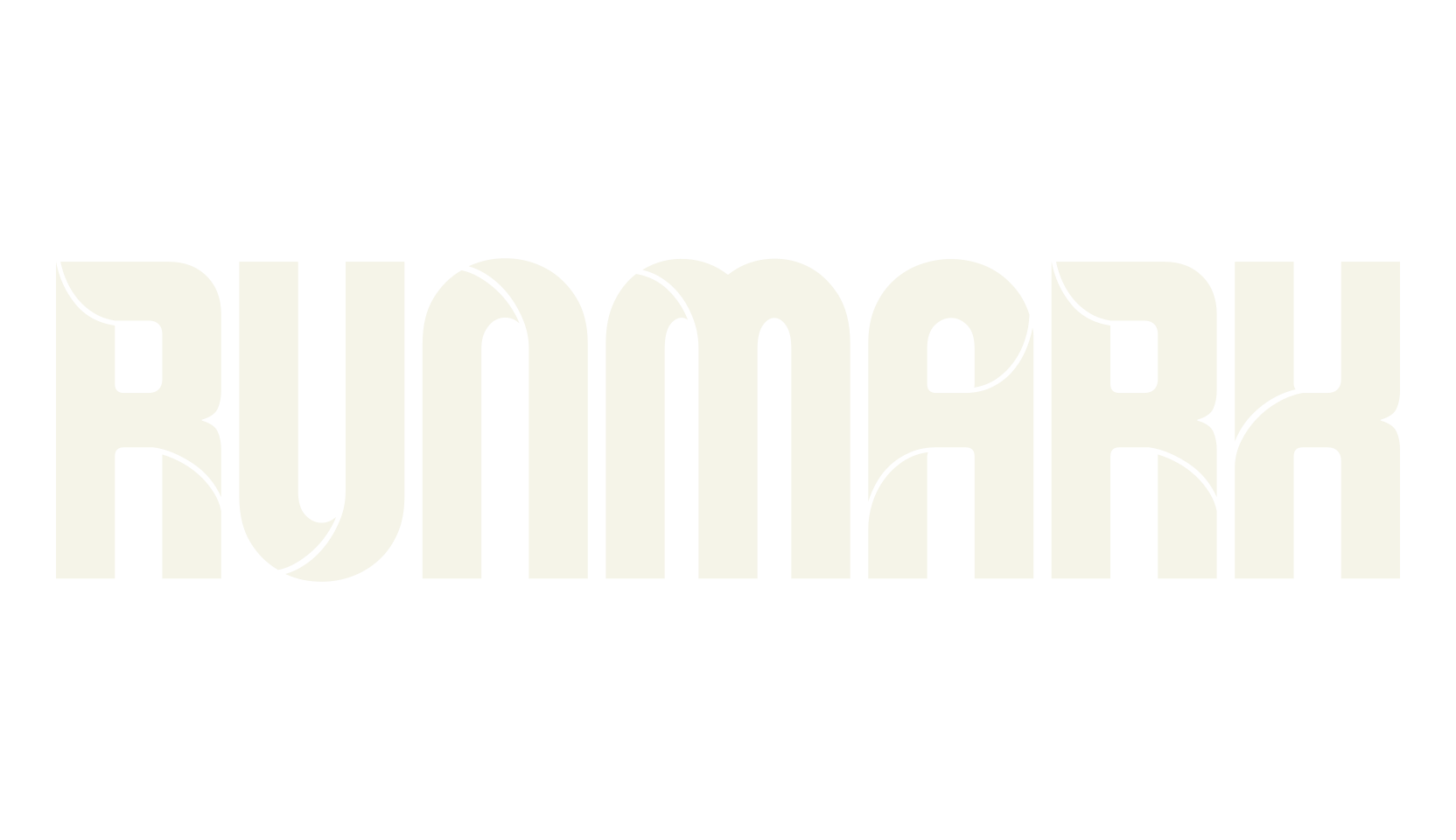 RUNMARK, sports font preview