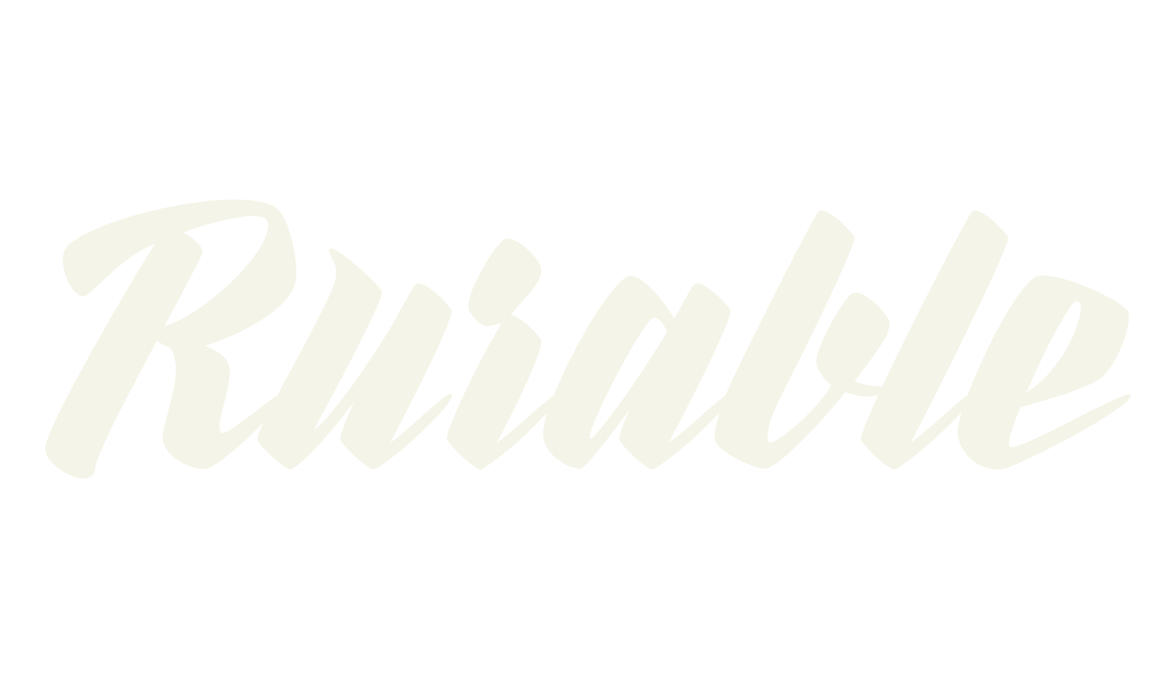 Rurable, fashion script font preview