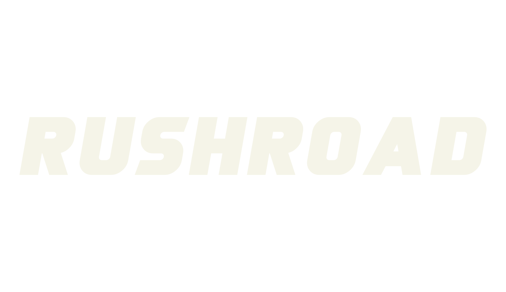 Rushroad, basic font preview