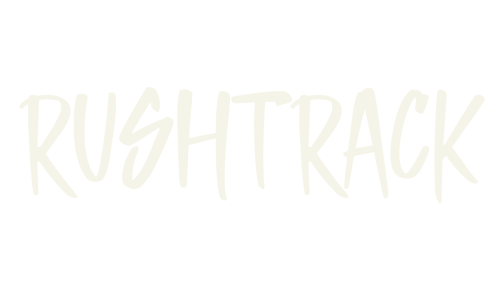 RUSHTRACK, graffiti font preview
