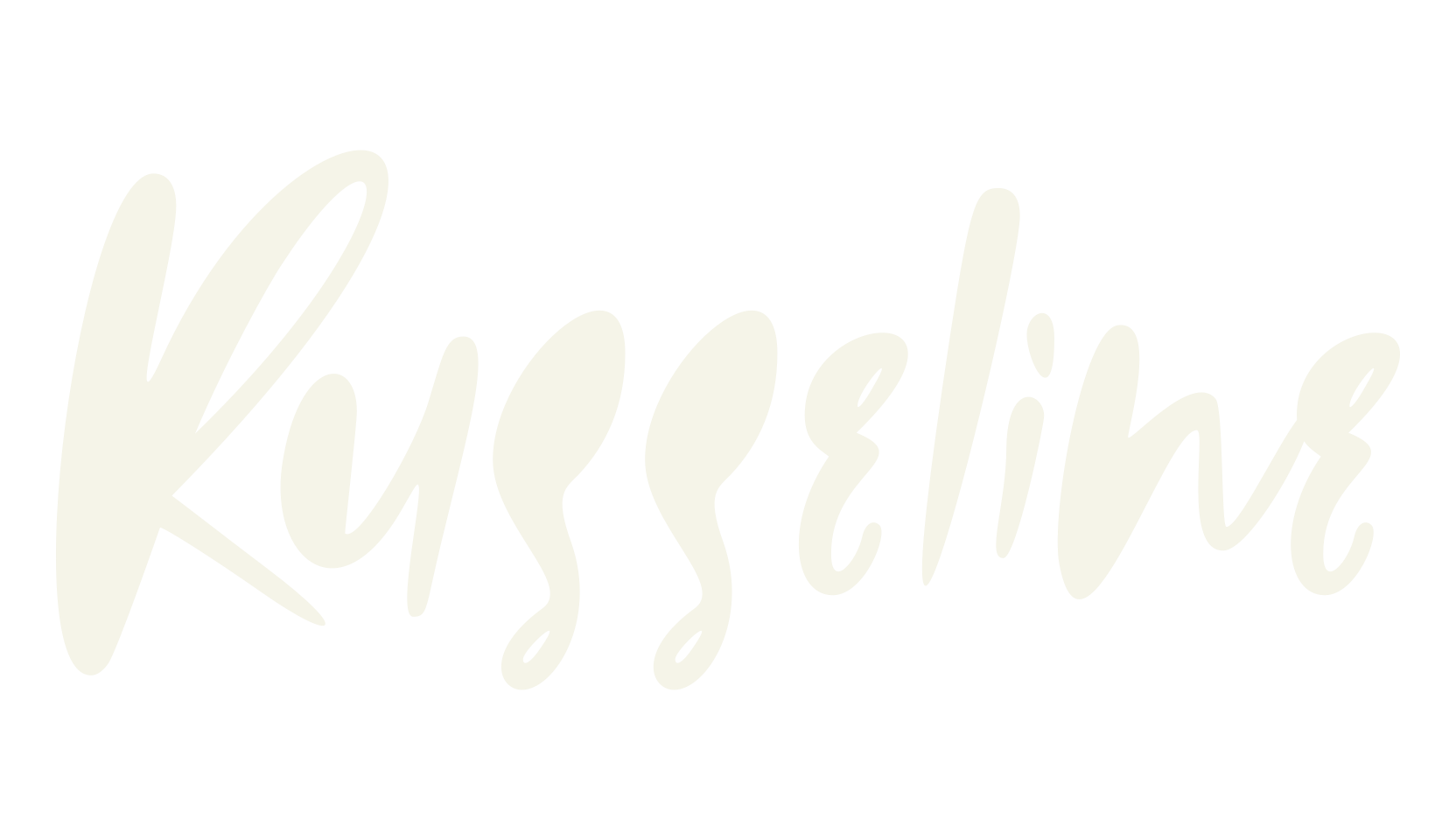 Russeline, hand lettering font preview