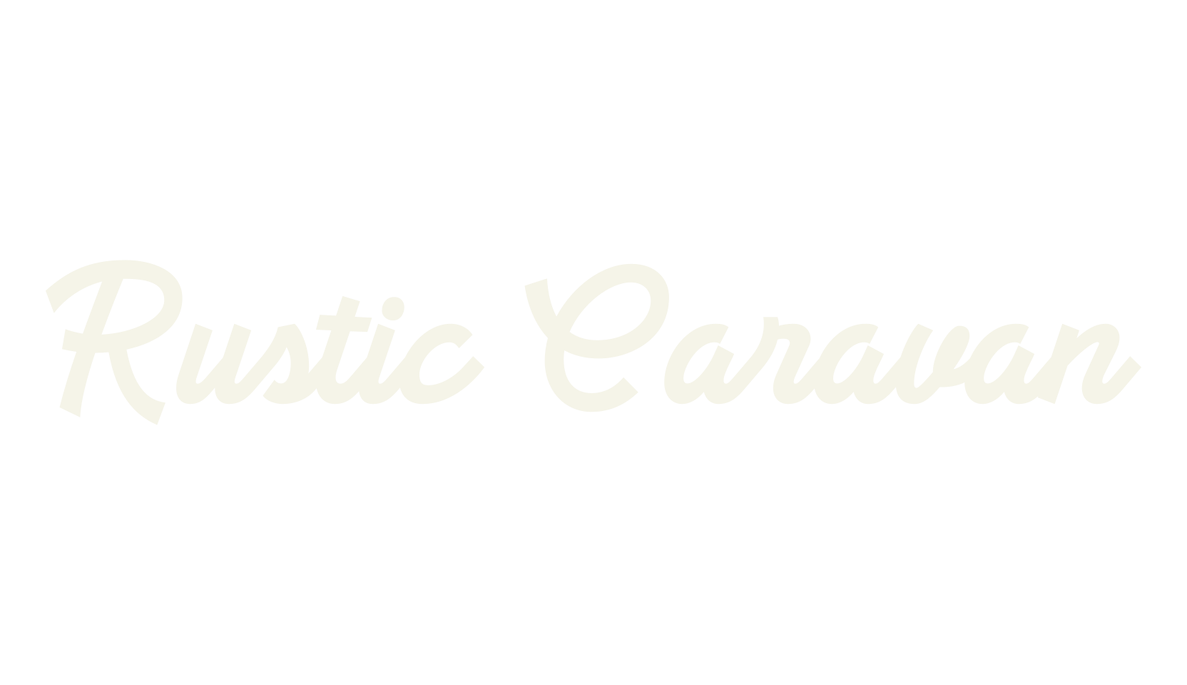 Rustic Caravan, fashion script font preview
