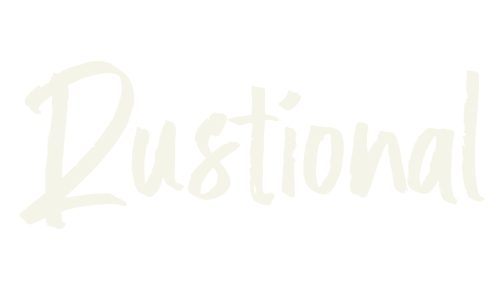 Rustional, fashion script font preview