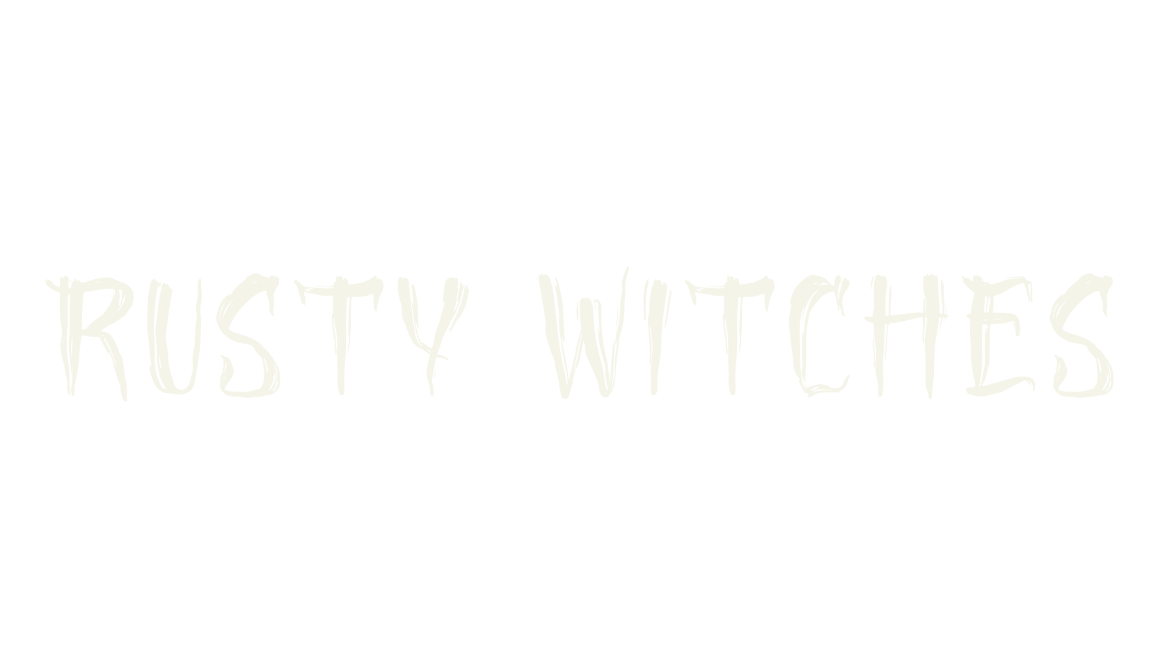 Rusty Witches, script font preview