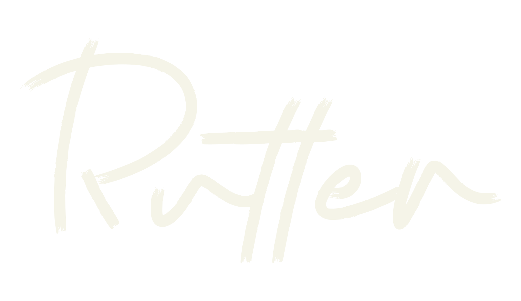 Rutter, lettering font preview