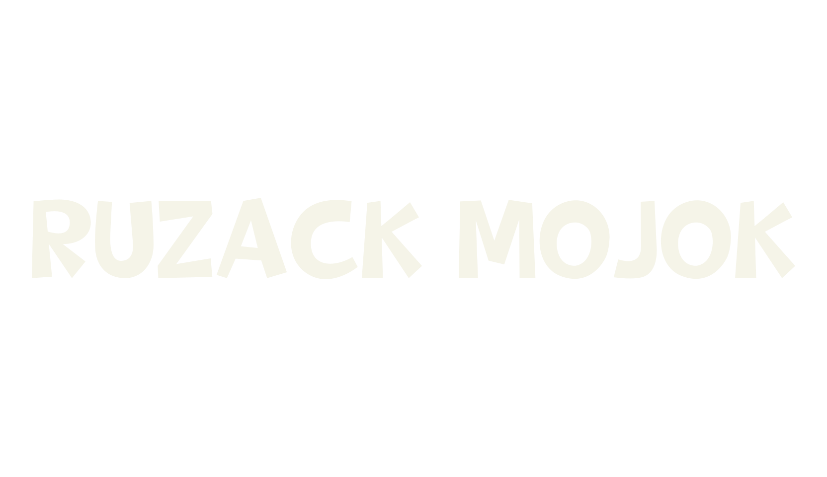 RUZACK MOJOK, serif font preview